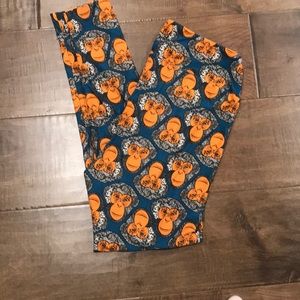 Lularoe Monkey Leggings Tall & Curvy